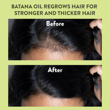 Load image into Gallery viewer, Raw Batana Oil - 100% Pure & Veganic Natural Oil for Hair Growth, Healthy Hair & Skin Nourishment - Sourced from Honduras - 4.0 oz