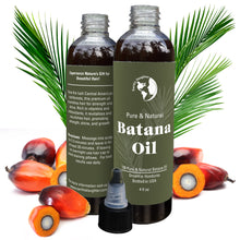 Load image into Gallery viewer, Raw Batana Oil - 100% Pure & Veganic Natural Oil for Hair Growth, Healthy Hair & Skin Nourishment - Sourced from Honduras - 4.0 oz