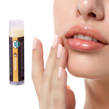 Load image into Gallery viewer, USDA Organic Lip Balm 4-Pack – Citrus Blast Flavor with Beeswax, Coconut Oil, Vitamin E