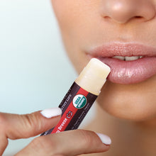 Load image into Gallery viewer, USDA Organic Lip Balm 4-Pack – Strawberry Breeze Flavor with Beeswax, Coconut Oil, Vitamin E