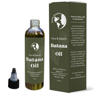 Raw Batana Oil - 100% Pure & Veganic Natural Oil for Hair Growth, Healthy Hair & Skin Nourishment - Sourced from Honduras - 4.0 oz