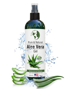 Organic Aloe Vera Gel, 12 fluid ounces